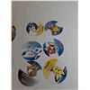 Image 4 : (30) Collectable Pokemon Discs/ Medals/ Peanuts Collectable Cards