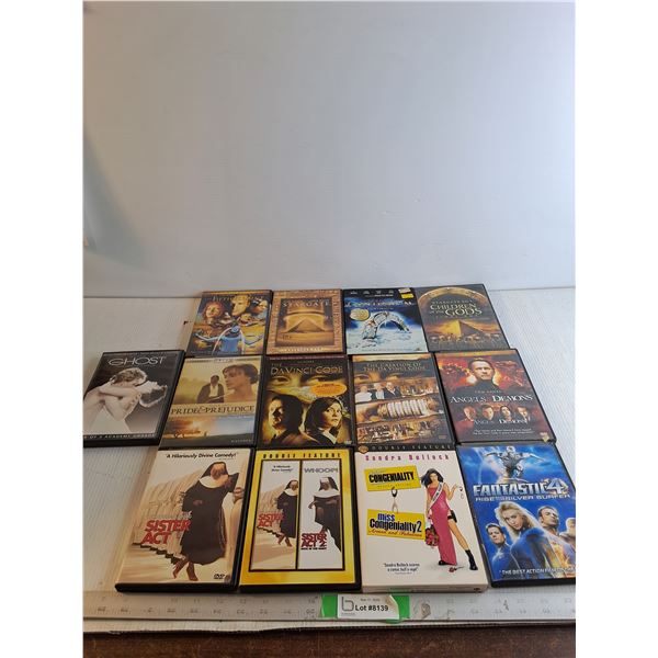 (13) DVDs - Comedy/ Drama/ Sci Fic