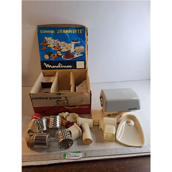 Moulinex Combine "Jeanette" - Electric Food Processer (Powers On)