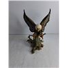 Image 3 : (3) Bald Eagle Figurines 8" - 10"