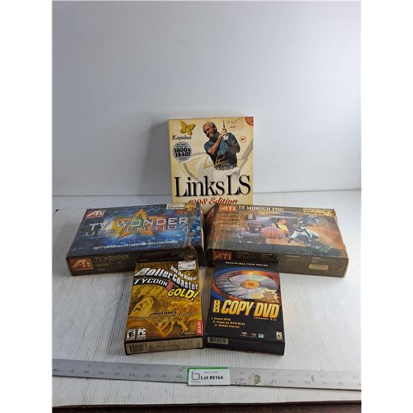 PC Games - 98 Links LS/ Roller Coaster Tycoon 3/ Misc.