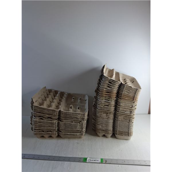 Card Board Egg Cartons - (19) 18 Packs/ (37) 12 Packs