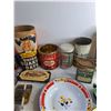 Image 2 : Pots/ Old Food Tins/ Match Boxes/ Thermometer/ Misc.