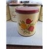Image 4 : (2) Vintage Kitchen Canister Sets