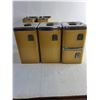 Image 2 : (2) Vintage Kitchen Canister Sets