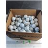 Image 1 : Box Of Assorted Golf Balls (Box Is 12.5" x 10" x 9.5")