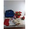 Image 1 : Christmas Decorations/ Embroidered Table Runners/ Lap Top Bag