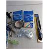Image 3 : Moth Ball Packets (NIB)/ Disposable Razors (NIB)/ Duct Tape/ Misc.