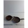 Image 1 : (2) 6" Cast Iron Frying Pans