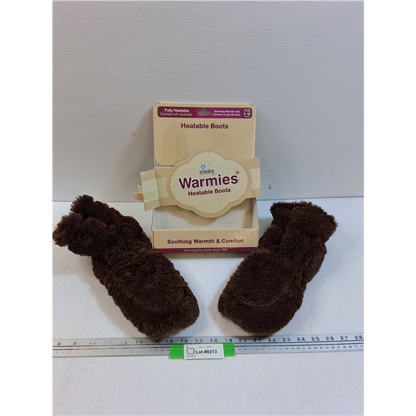 Warmies Heatable Booties - One Size Fits Most - Size 5-10