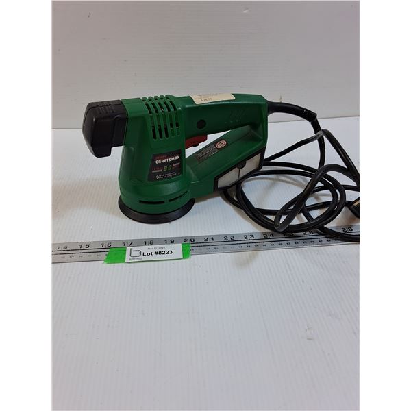 Craftsman Orbital Sander - 3" Disc - Powers On