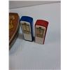 Image 3 : Rileys Toffee Black Americana Tin, (2) Moo-Cow Creamers, Esso Salt & Pepper Shakers, Empress Peanut 
