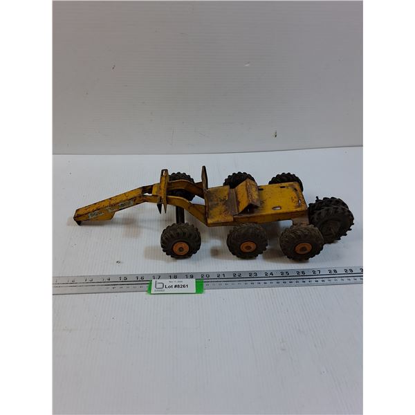 Metal Power Grader Toy - Some Wear