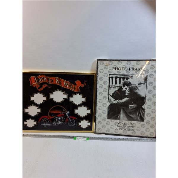 Harley Davidson Picture Frame, Picture Frame - 20" x 16"