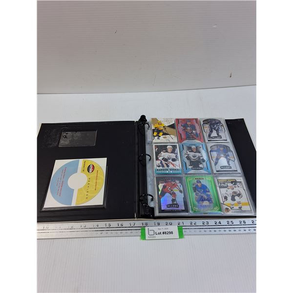 (45) Upper Deck Hockey Trading Cards: Young Guns & Rookies - Various, in Binder