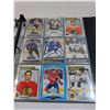 Image 3 : (45) Upper Deck Hockey Trading Cards: Young Guns & Rookies - Various, in Binder