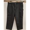 Image 3 : Carhartt Black Mens Work Jeans - Size 42" x 32"