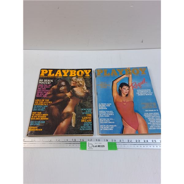 (2) Playboy Magazines - 1981 & 1979