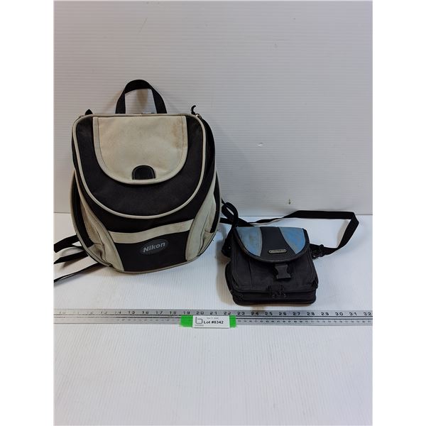Nikon Camera Backpack & Nintendo DS Carrying Case