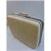 Image 3 : Samsonite White Vintage Suitcase - 16" x 13" x 5"