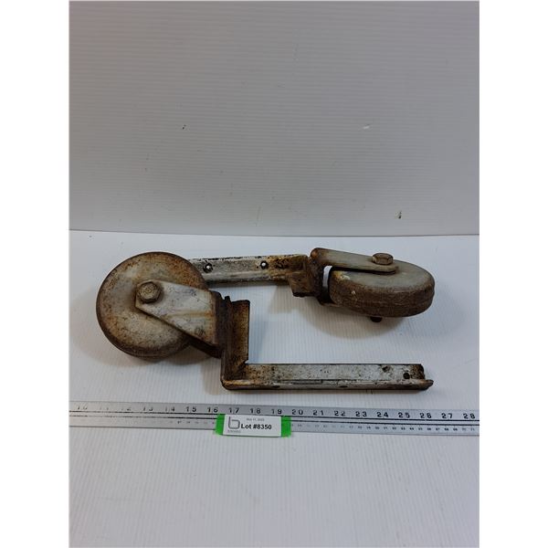 (2) Heavy Duty Steel Wheel Castors - 17" x 7" - Preferred Pick-Up