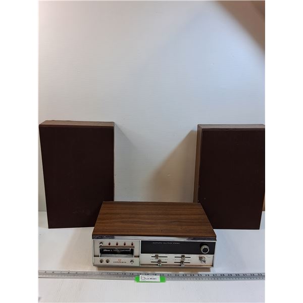 Concerto Radio & 8-Track Stereo w/Sears Speakers - Powers On - PREFERRED PICK-UP