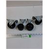 Image 1 : (4) Stell Castor Wheels
