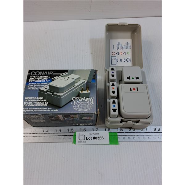 Conair International Electrical Converter & Adapter Kit