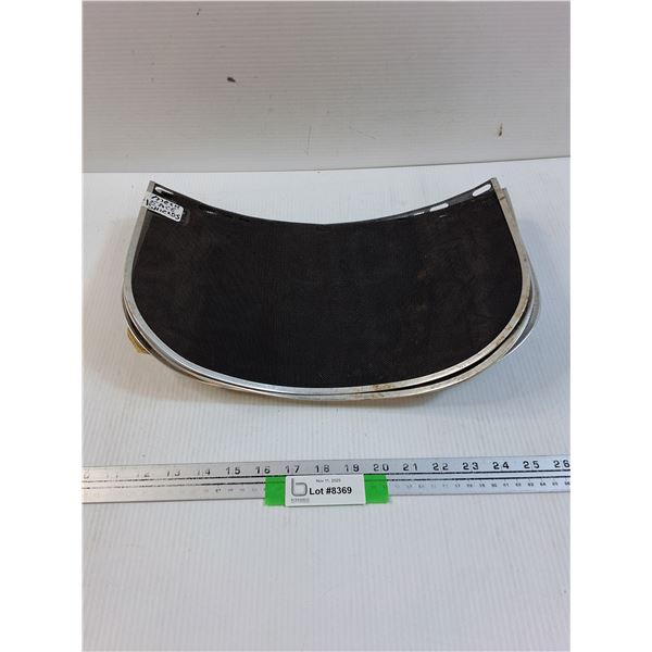 (8) Chainsaw Helmet Mesh Face Shields- NEW - 14" x 9" Each