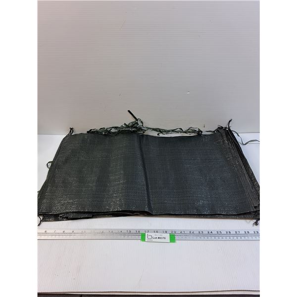 (12) Military Sand Bags - 26" x 15"