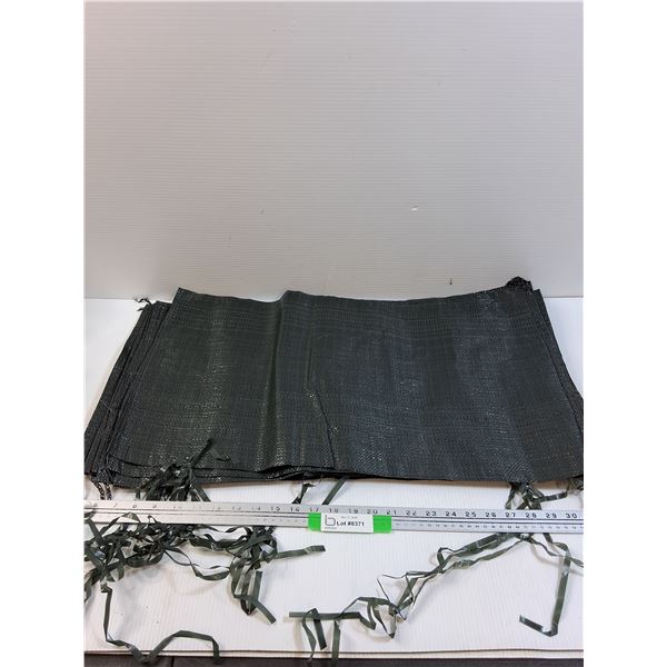 (12) Military Sand Bags - 26" x 15"