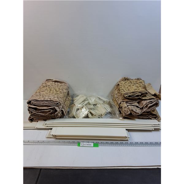 (13) Window Expandable Ruffle Top Valances - 16-92" Lengths