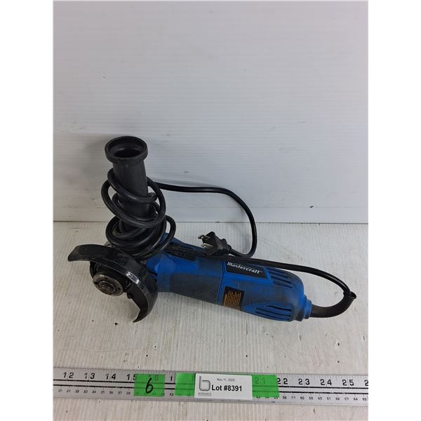 Mastercraft Angle Grinder - Powers On, As Is