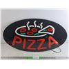 Image 1 : Light Up Pizza Sign 27" x 15", Powers On, As Is