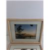 Image 2 : (2) Framed Wall Art Prints 15" x 12"