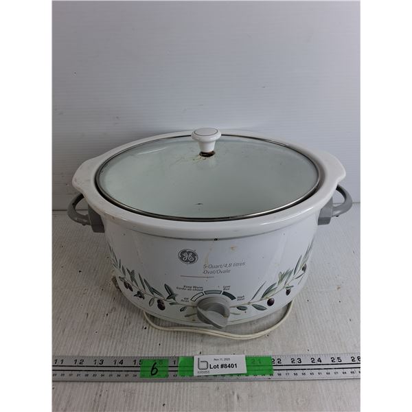 General Electric 5 Quart Cooker - As Is