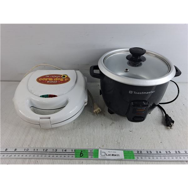 Corn Dog Maker, Toastmaster Cooker - As Is
