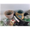 Image 2 : Planters, Saskatchewan Roughriders Winter Hat, Corded Controllers, Various Sewing Supplies