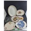 Image 1 : Various Glass & Ceramic Platters
