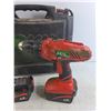 Image 2 : Skil 12V Cordless Drill & (2) Batteries - As Is