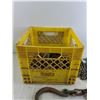 Image 2 : Ball Hinge, Chains, Hooks, Milk Crate 13" x 13" x 11"