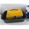 Image 2 : Empty Tool Box, Donjoy Cooler 14" x 10" x 9", Baking Dish 18" x 14" x 5", Cannot Ship
