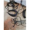 Image 5 : *Double Pony Harness with Yokes, Bridle, Reins, Tote 32" x 18" x 13"