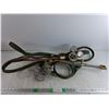 Image 1 : Oxygen & Acetylene Gauges with Hoses, Welding Gun - Cannot Ship