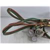 Image 2 : Oxygen & Acetylene Gauges with Hoses, Welding Gun - Cannot Ship
