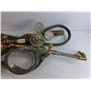 Image 4 : Oxygen & Acetylene Gauges with Hoses, Welding Gun - Cannot Ship