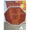 Image 4 : * 3 in 1 Crokinole Board Game 27" x 27" - Cannot Ship