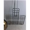Image 3 : Brass Bed Pan Warmer, Grill Basket - Cannot Ship