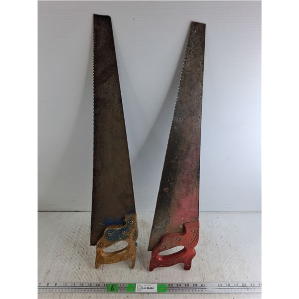 (2) 29"  Handsaws - Cannot Ship