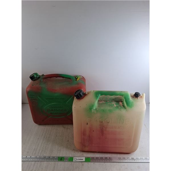 (2) 5 Gal Jerry Cans - Cannot Ship